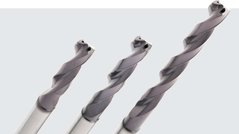 QDA drills for high-speed machining