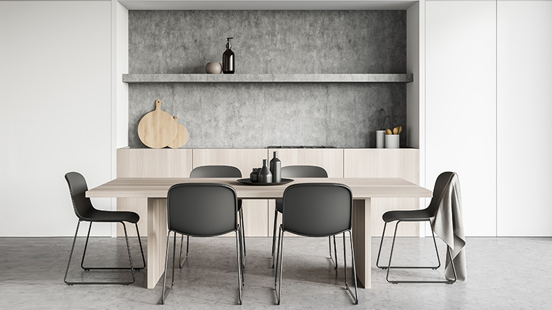 Kitchen and board furniture