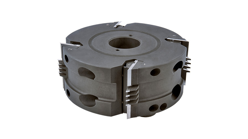 Cutter heads for woodworking
